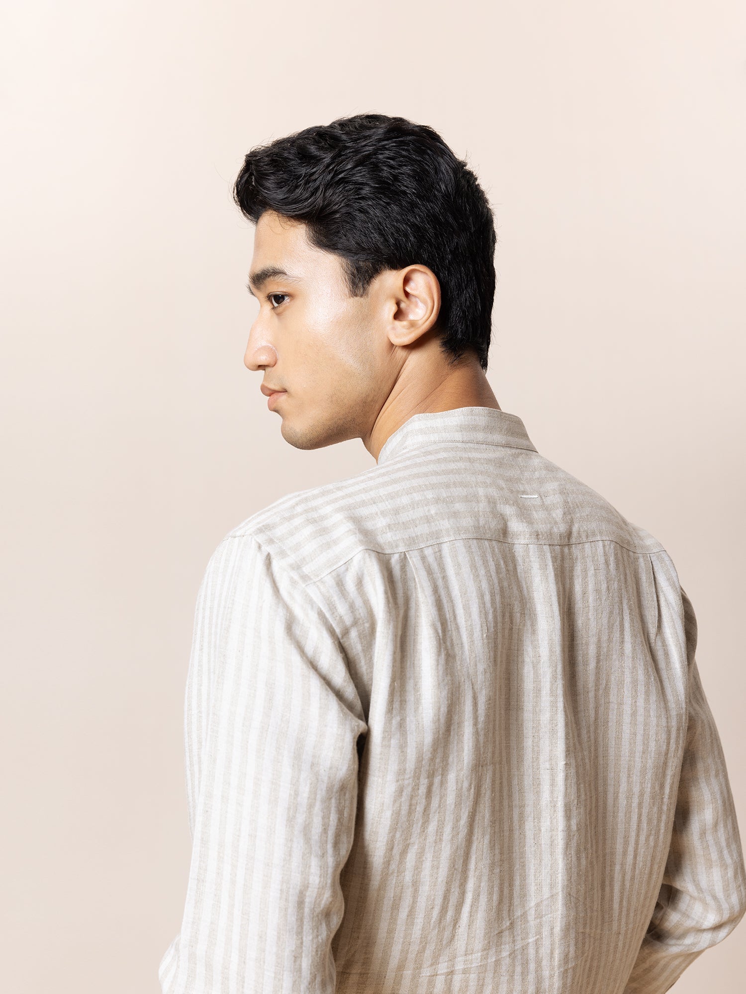 Mandarin Collared Shirt