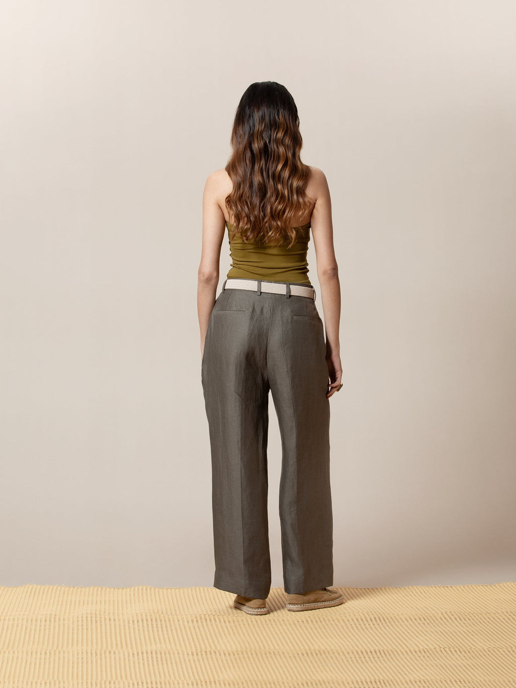 Pleated Trouser