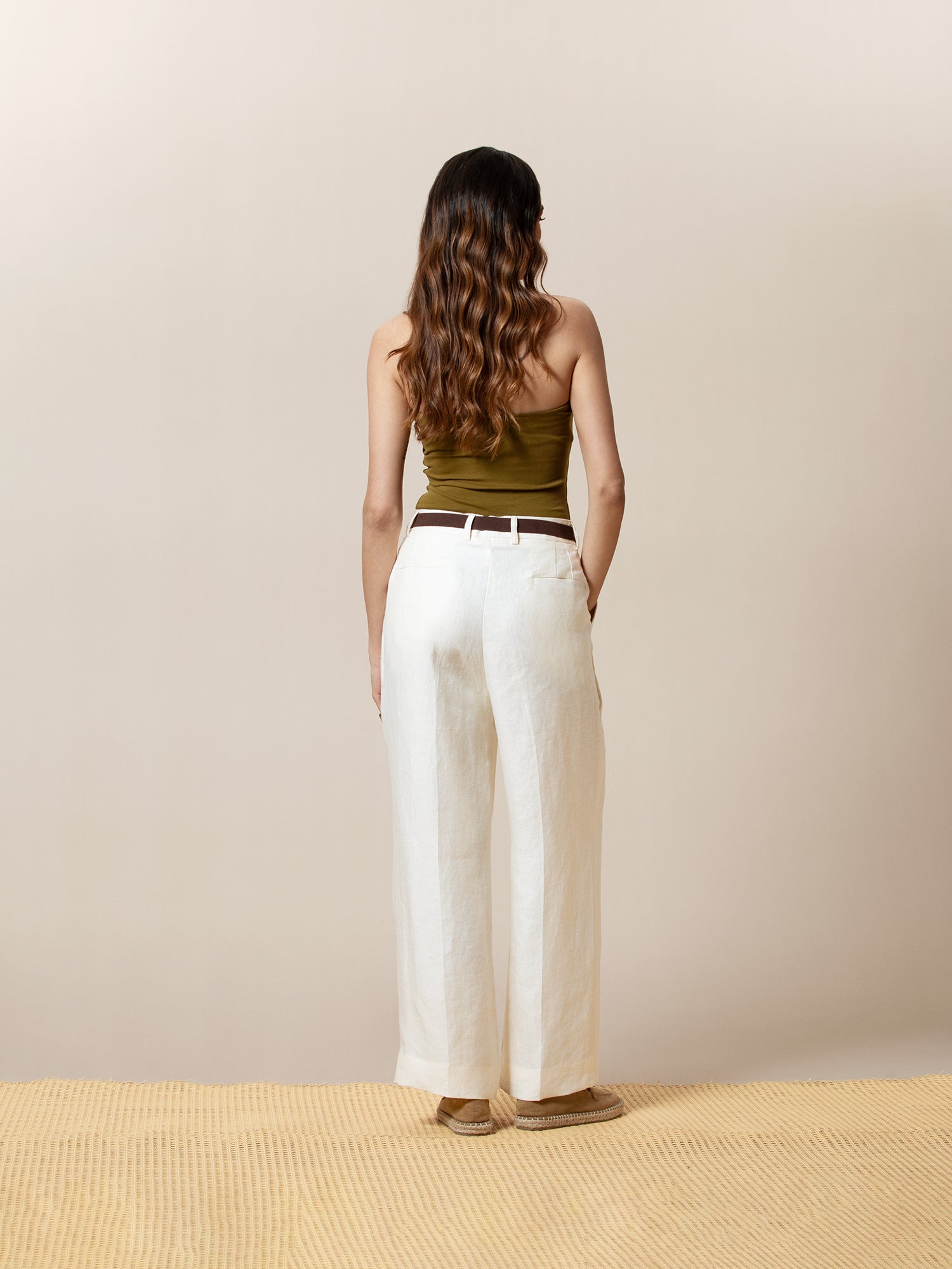 Pleated Trouser