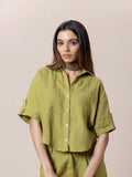 Short-sleeve Boxy Shirt