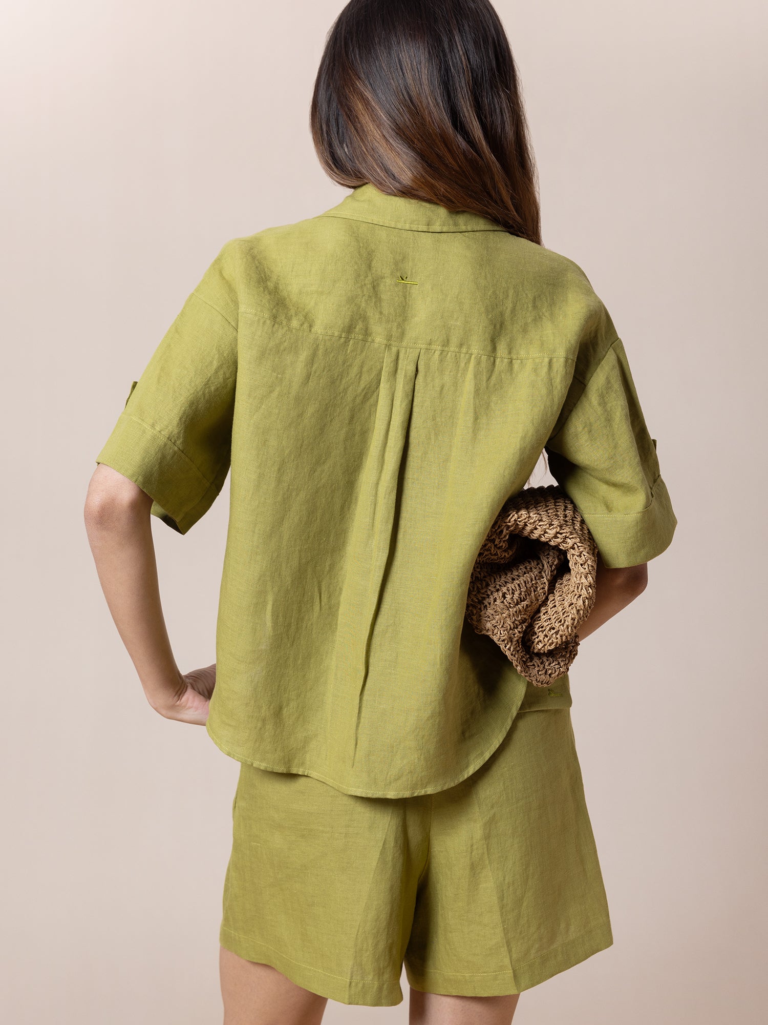 Short-sleeve Boxy Shirt