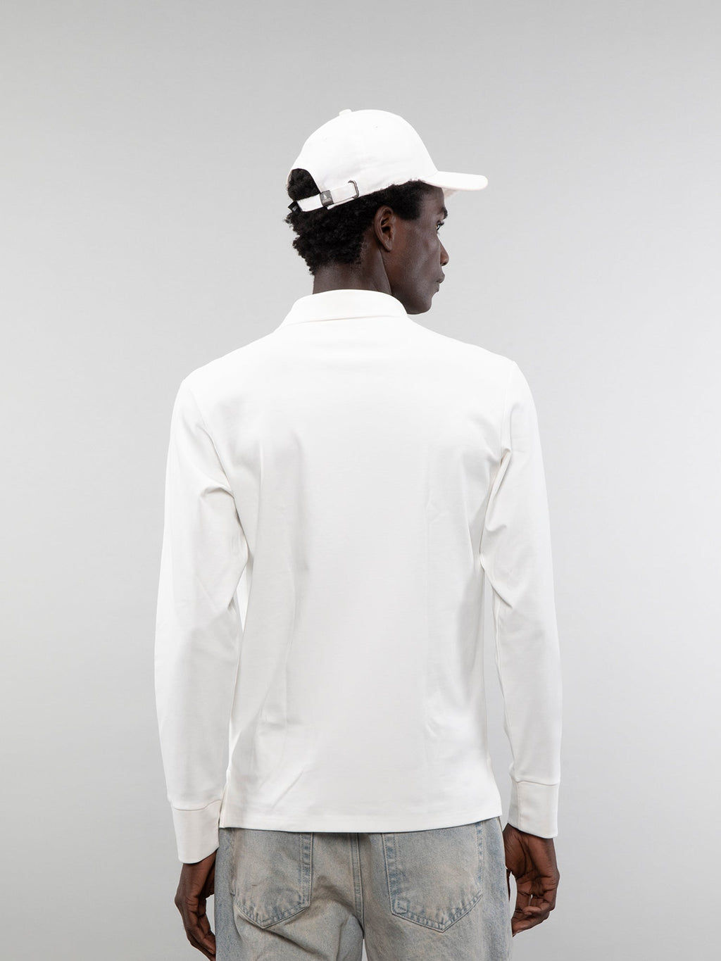 Full-sleeve lifestyle polo