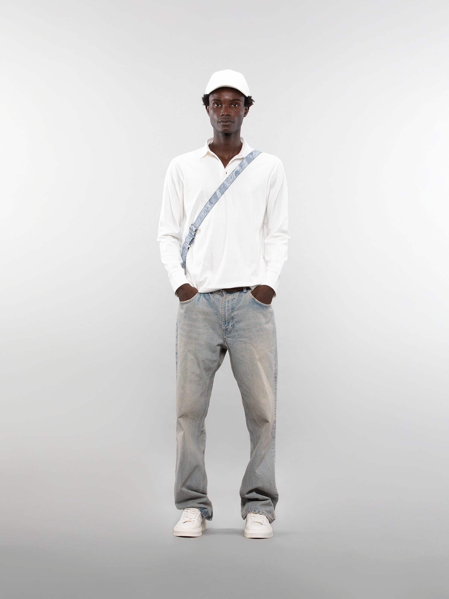 Full-sleeve lifestyle polo