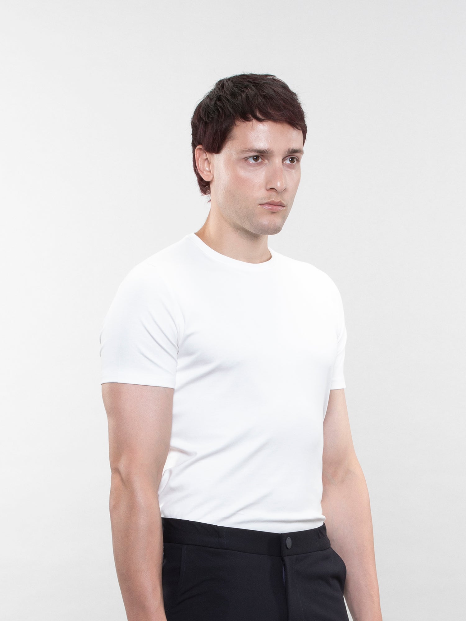 The crew neck tee