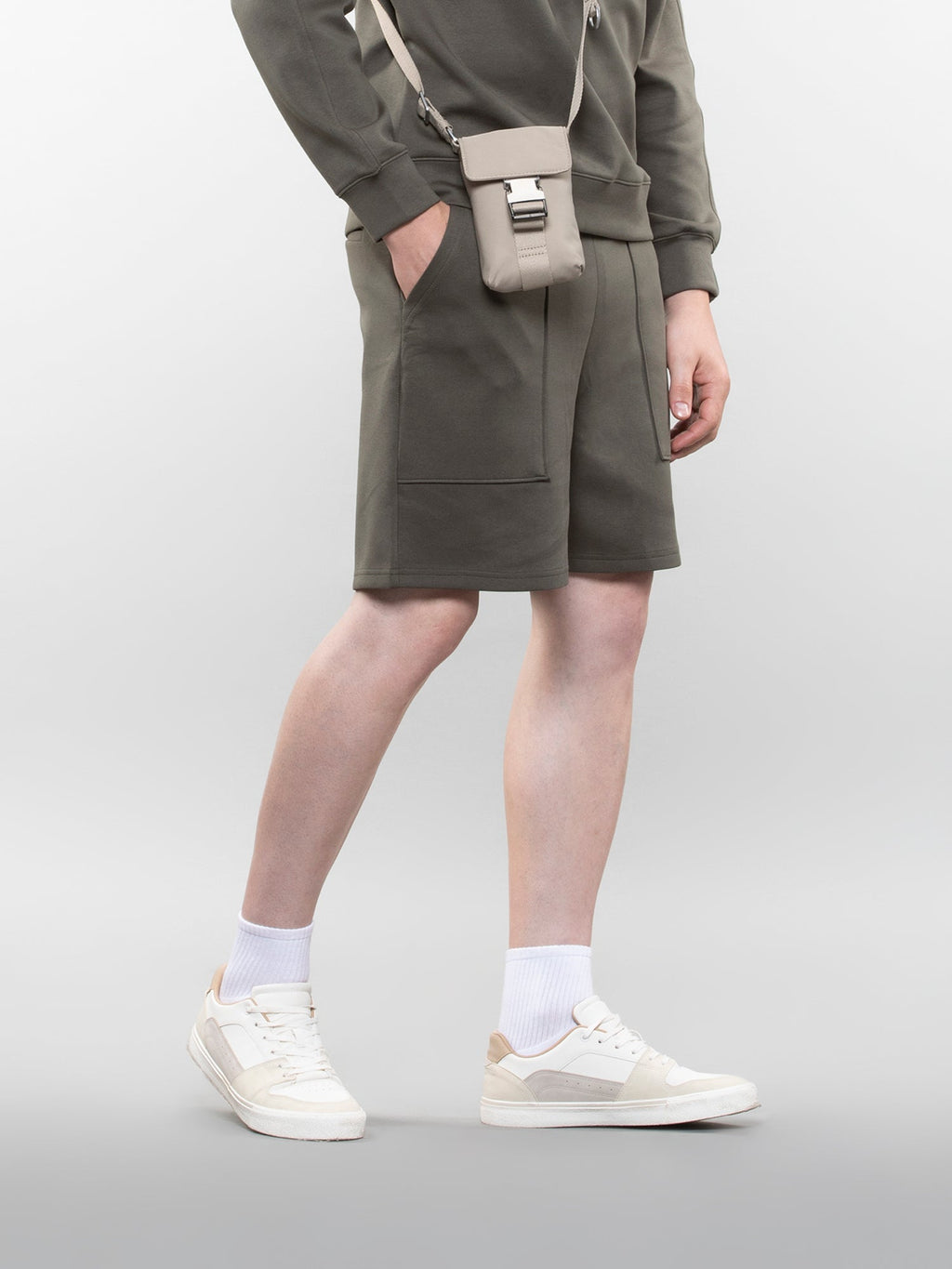 Three pocket sweatshorts