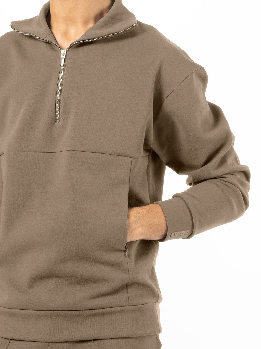 Quarter-zip sweatshirt