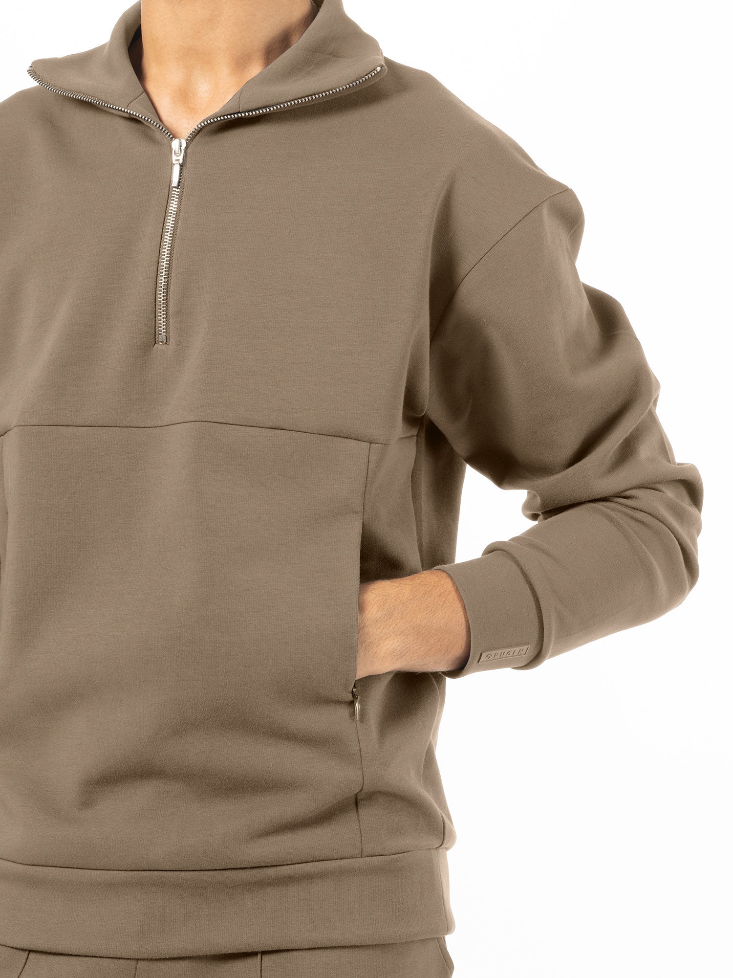 Quarter-zip sweatshirt