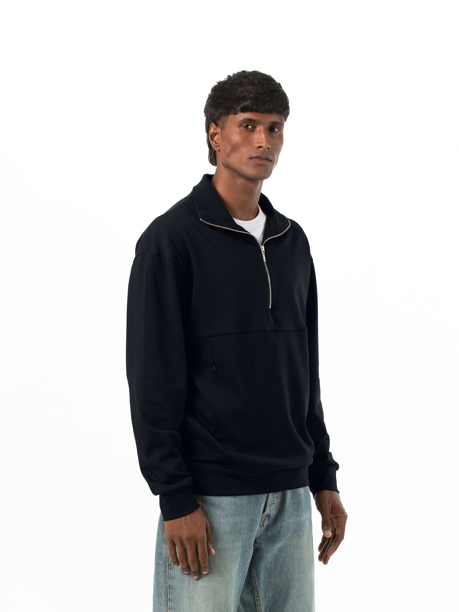 Quarter-zip sweatshirt