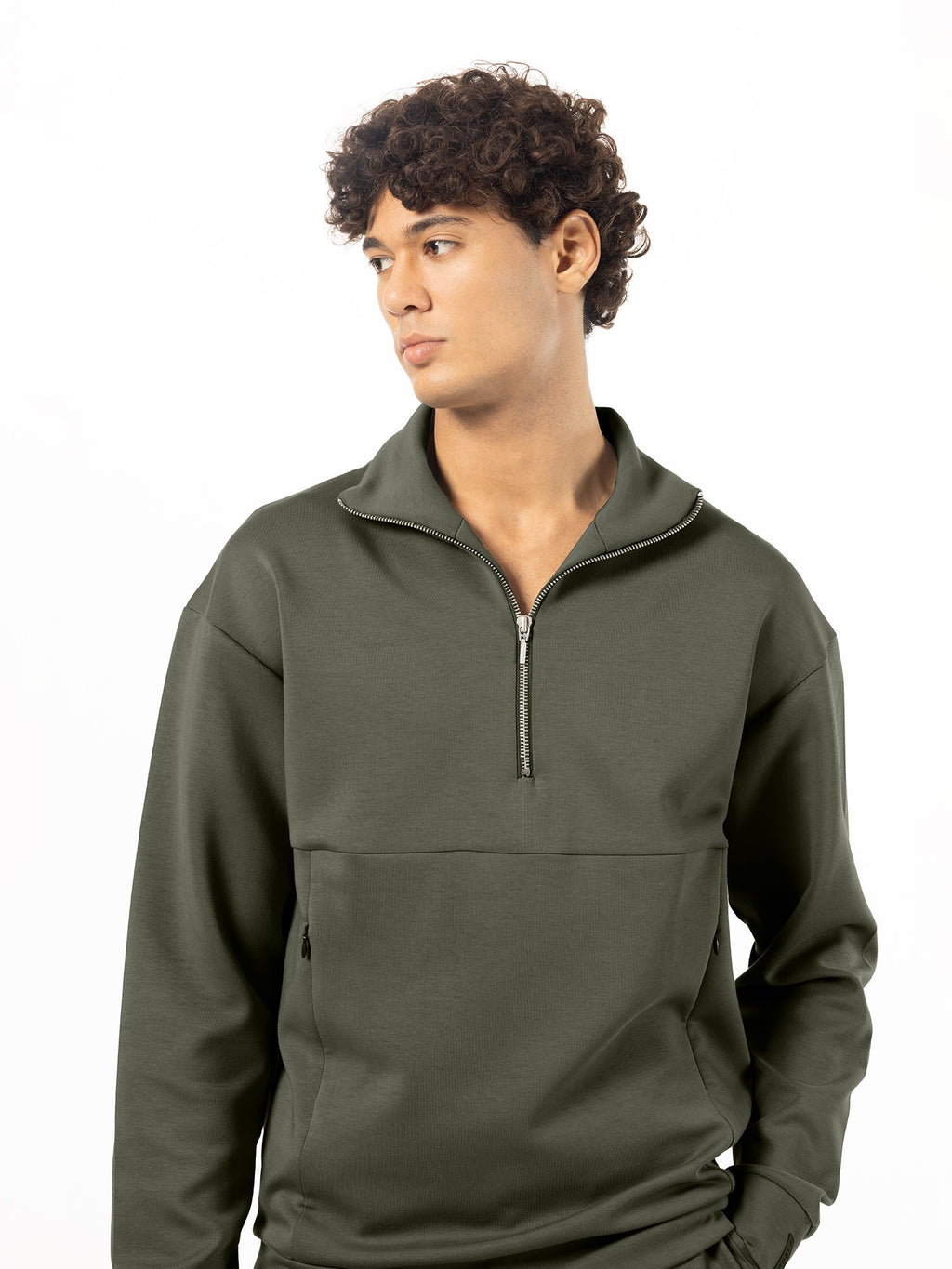 Quarter-zip sweatshirt