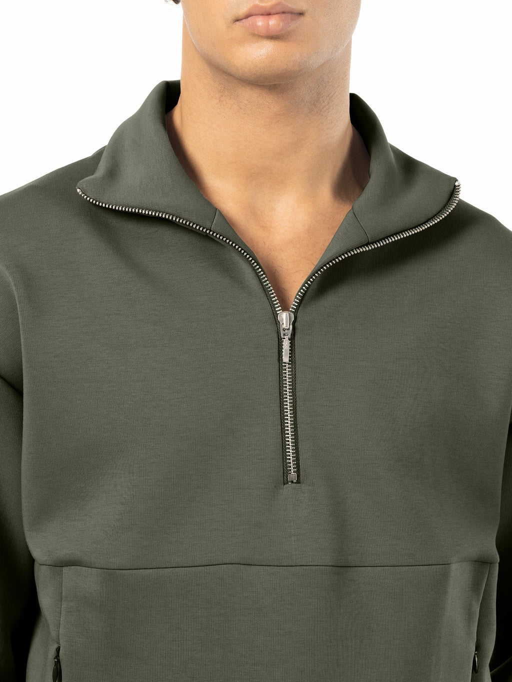 Quarter-zip sweatshirt