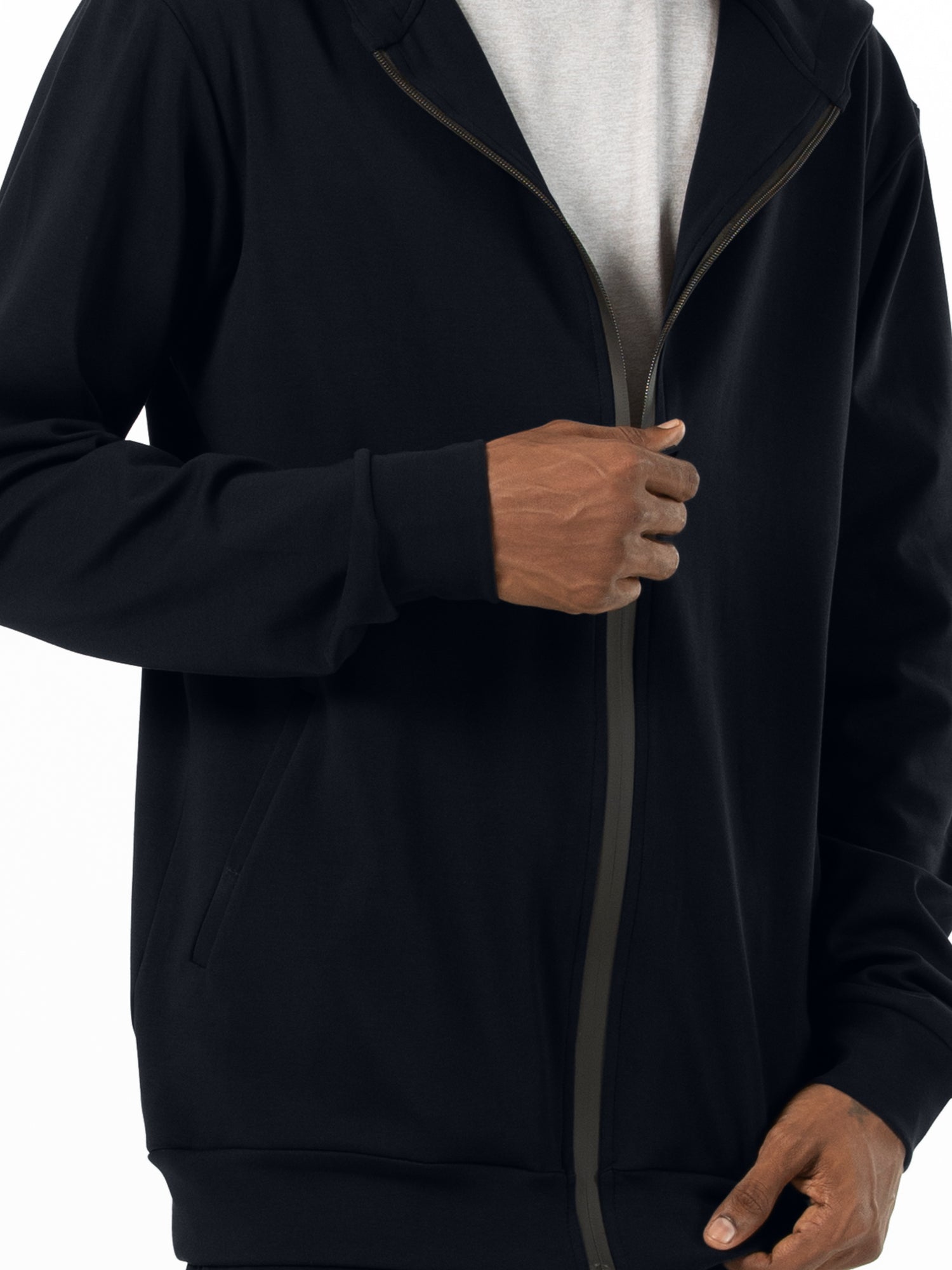 Zipper hoodie