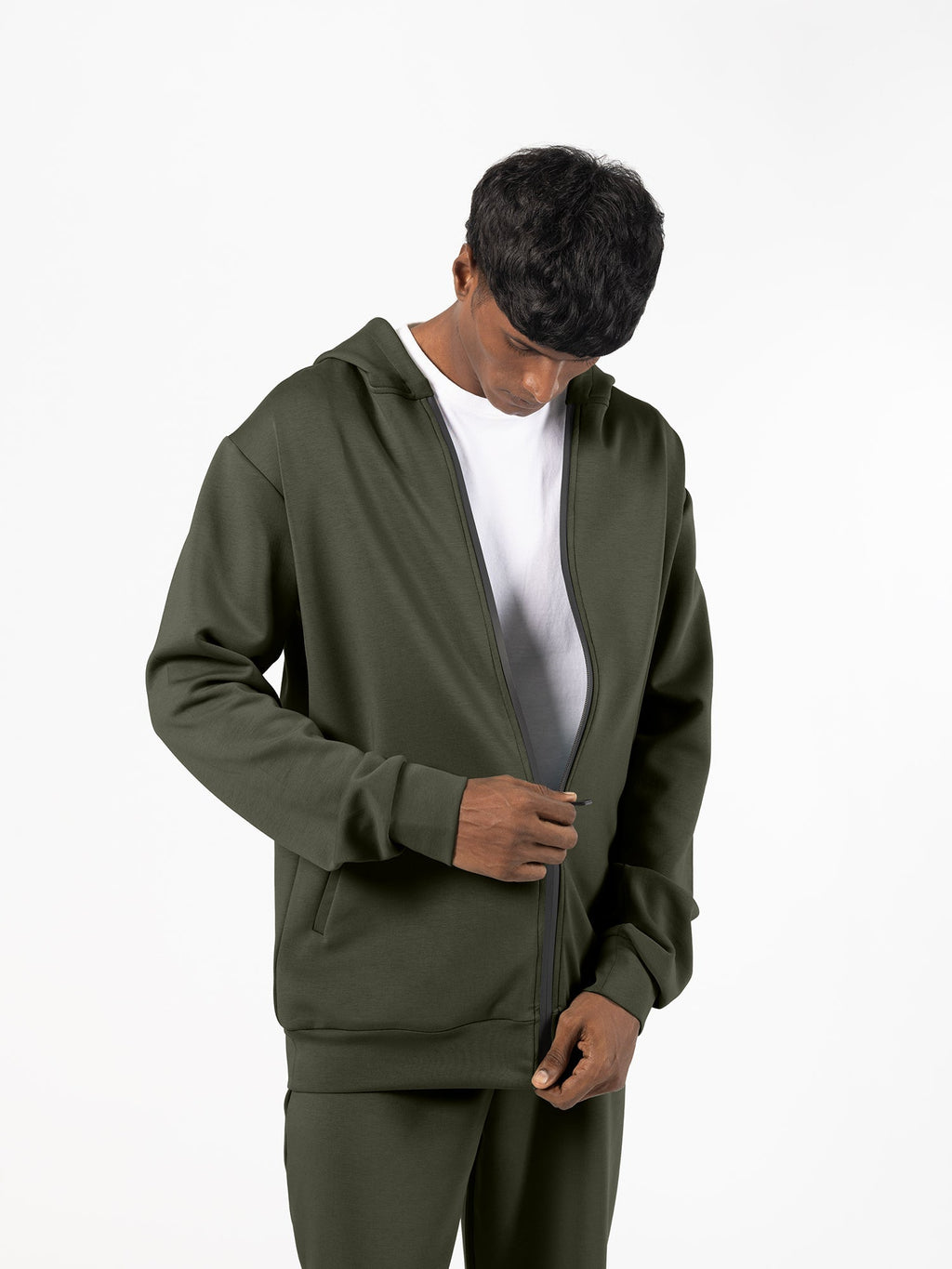 Zipper hoodie