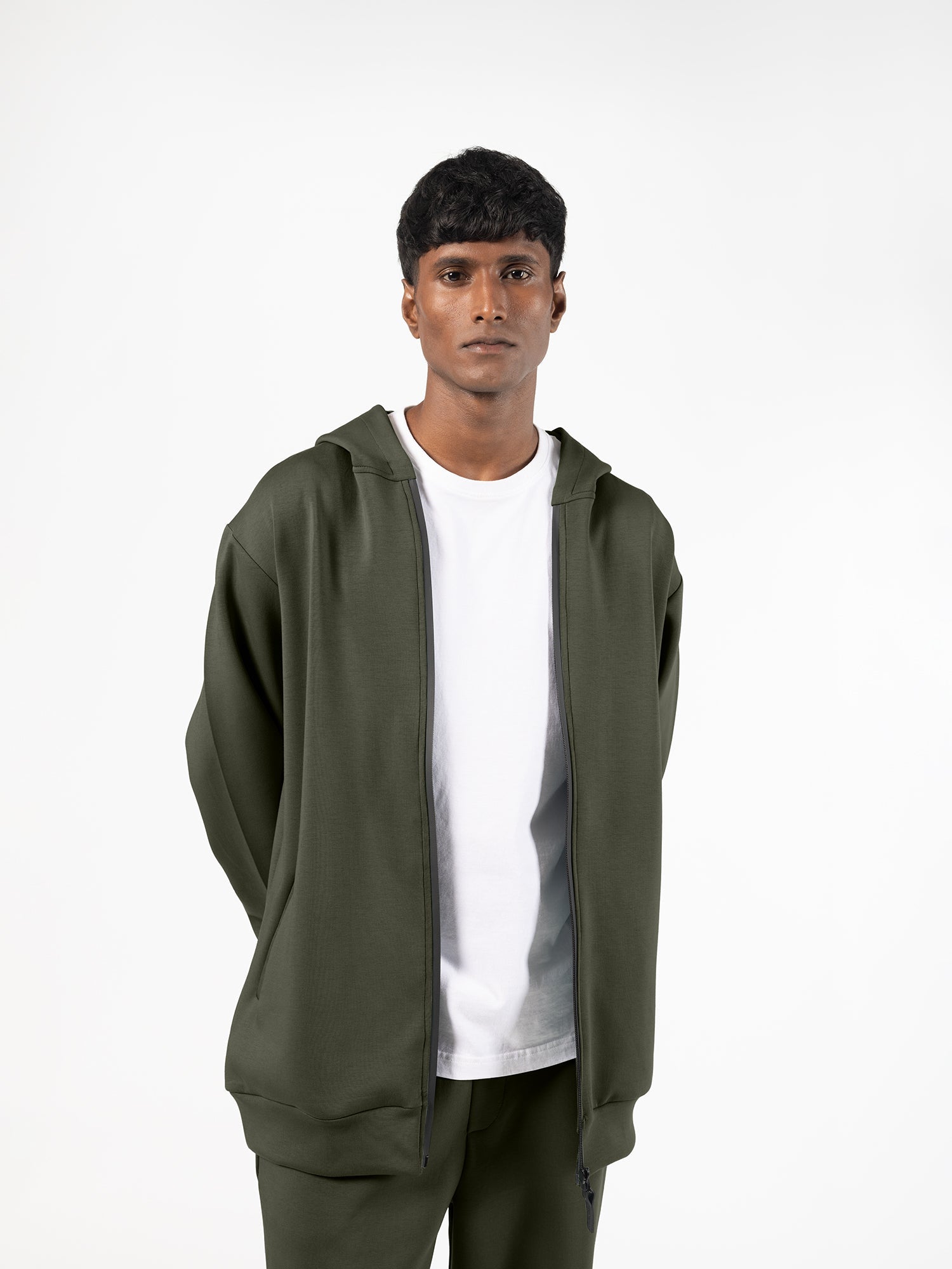 Zipper hoodie
