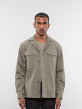 Camp collar overshirt