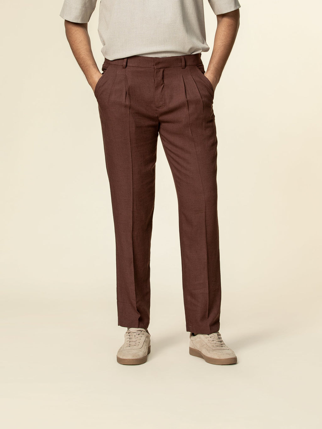 Double Pleat Trouser