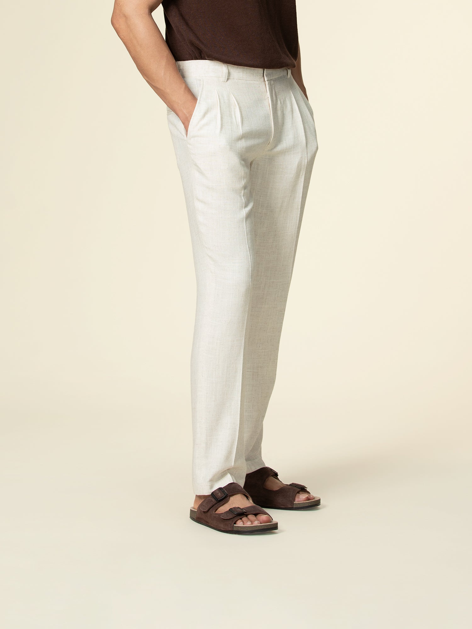 Double Pleat Trouser