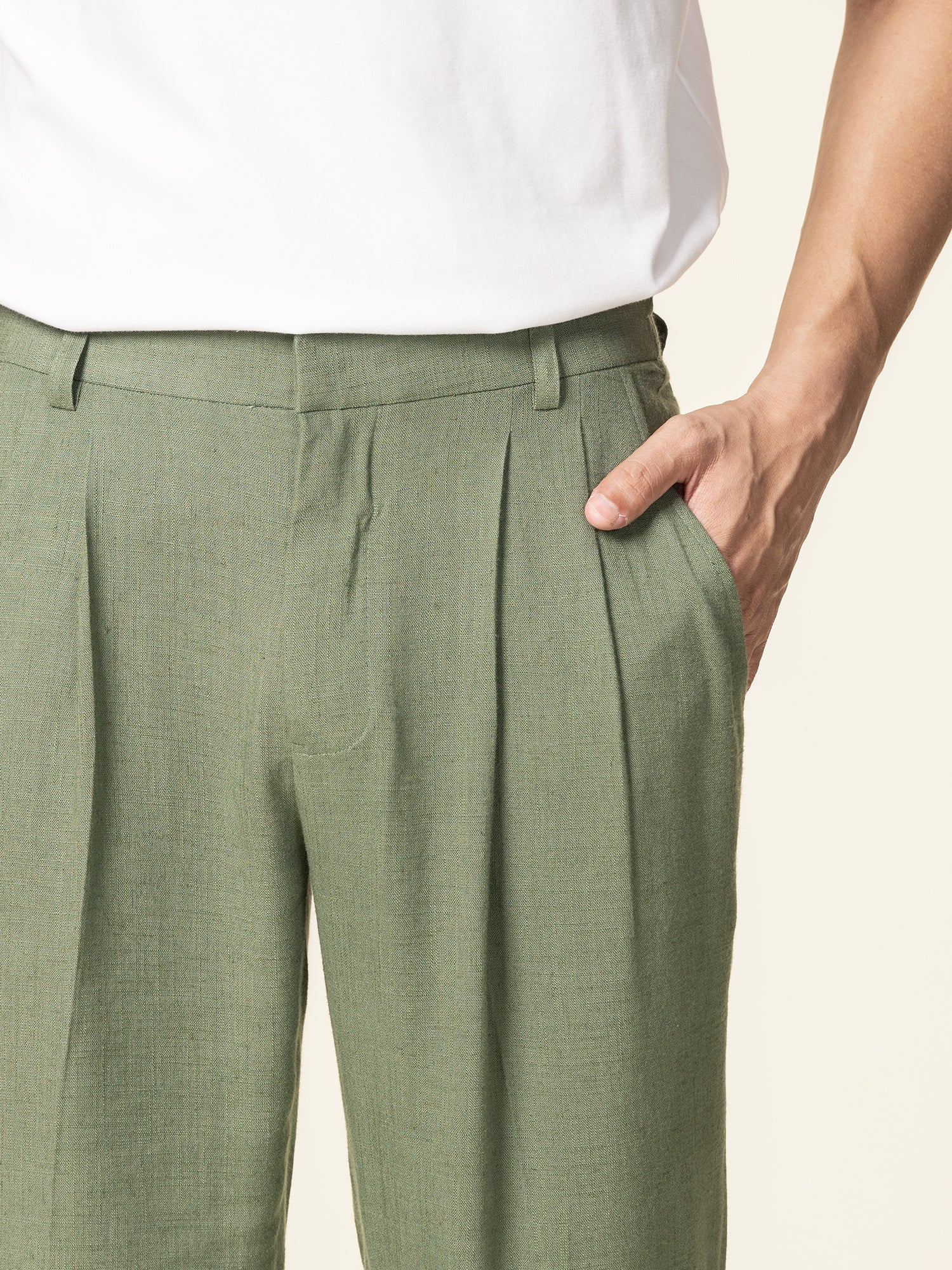 Double Pleat Trouser