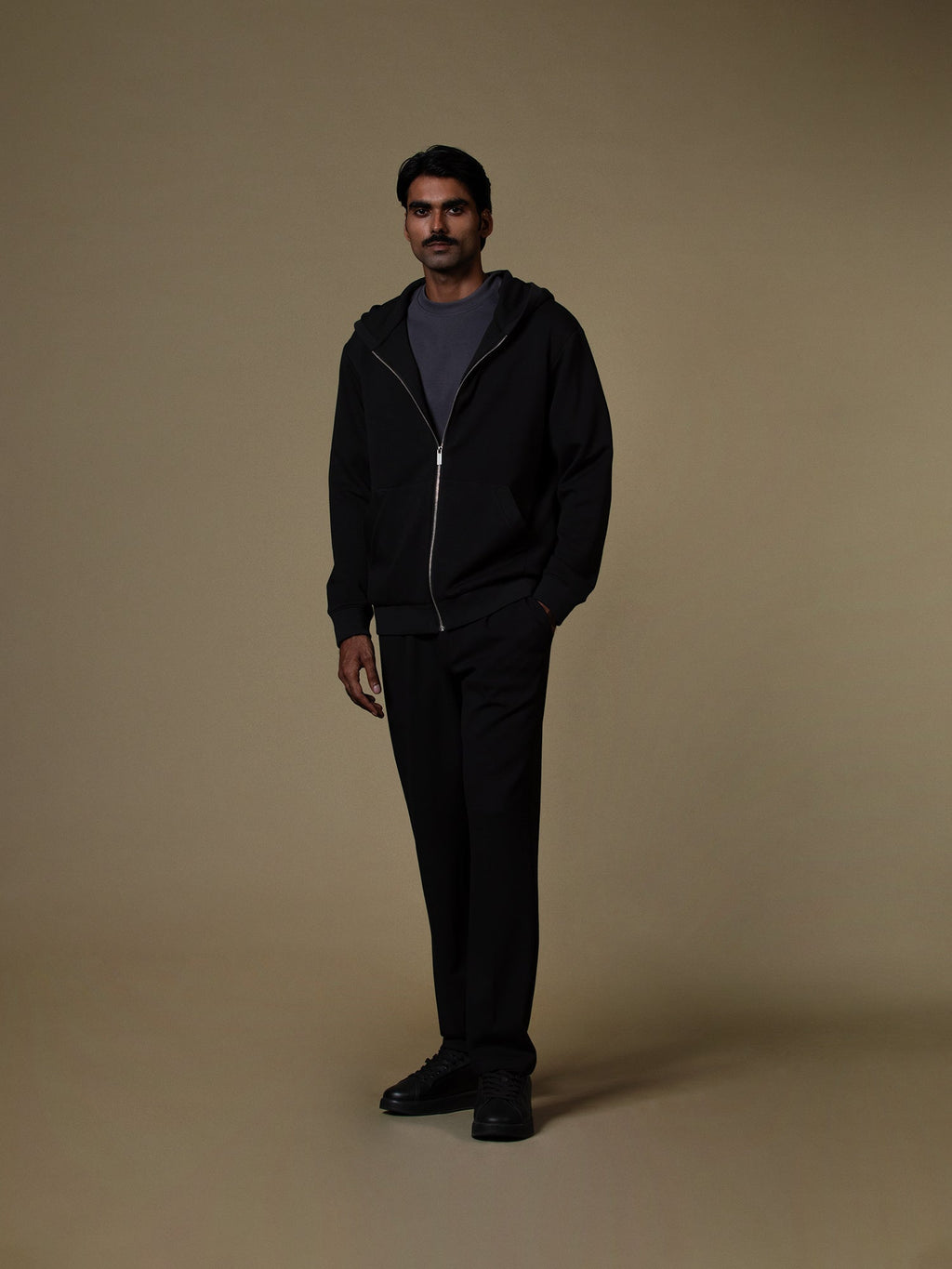 Thermal Zipper Hoodie