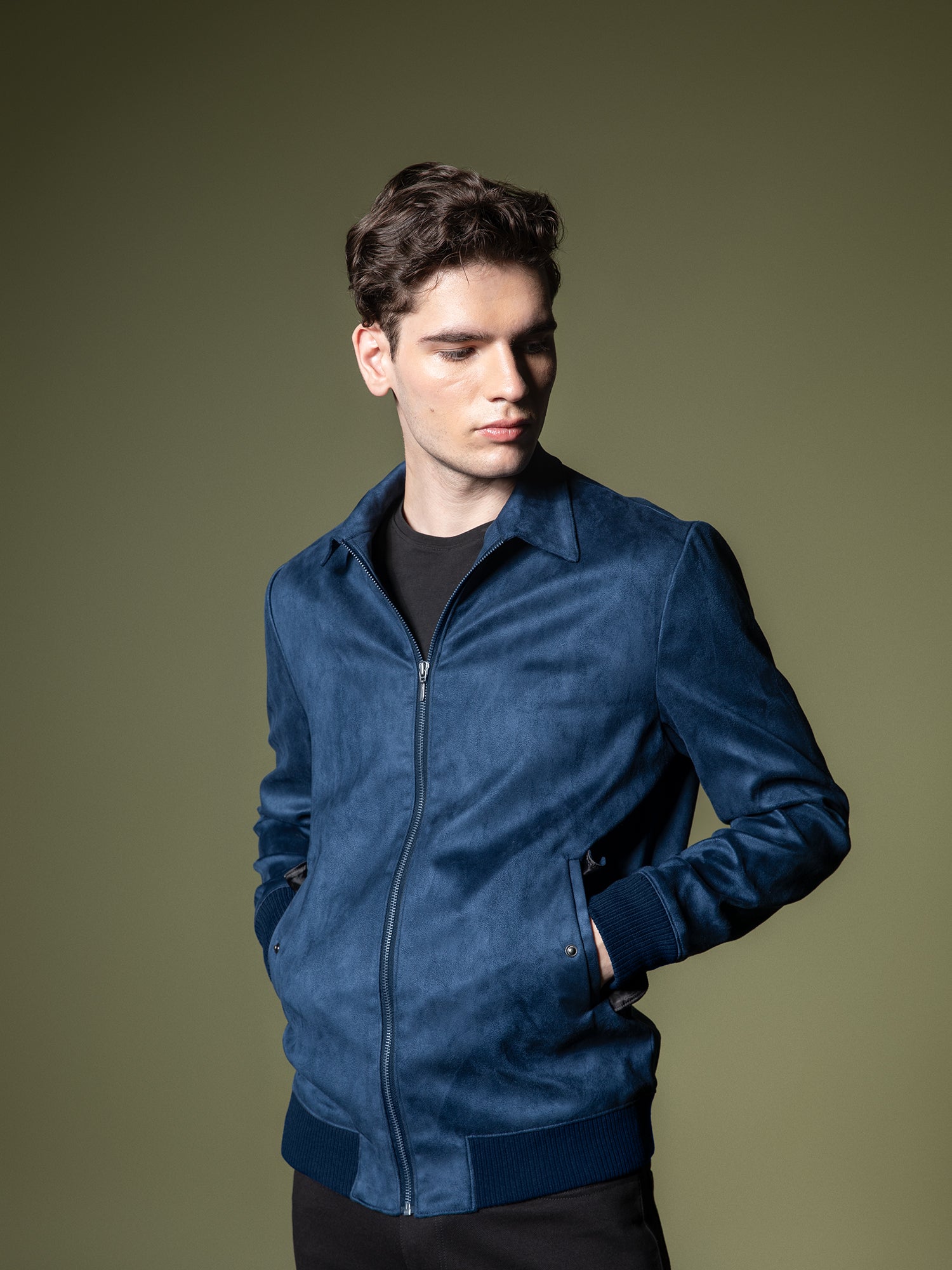 Suede Bomber