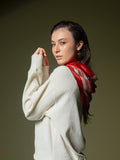 Woven texture sweatshirt