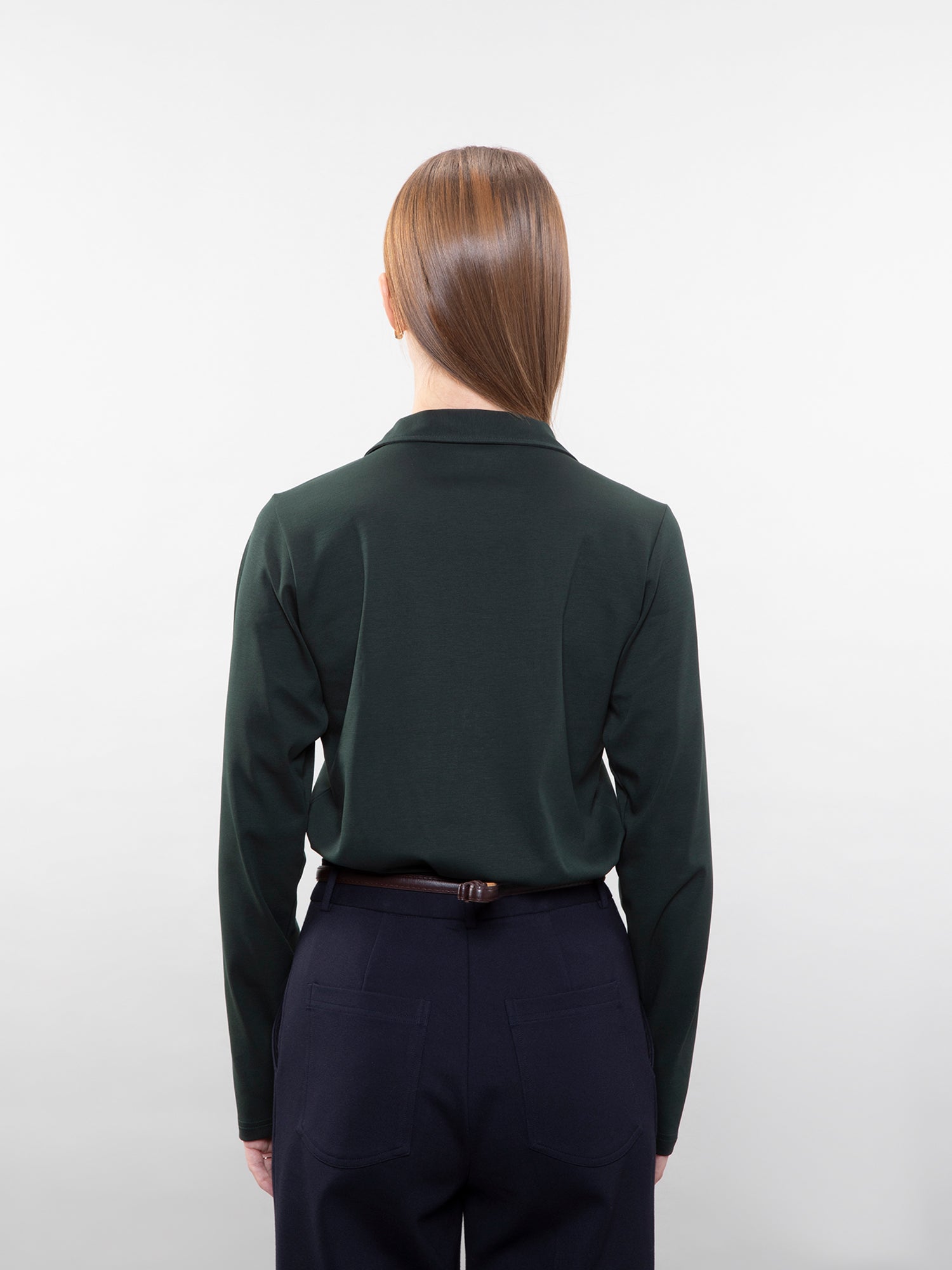 Full-sleeve lifestyle polo