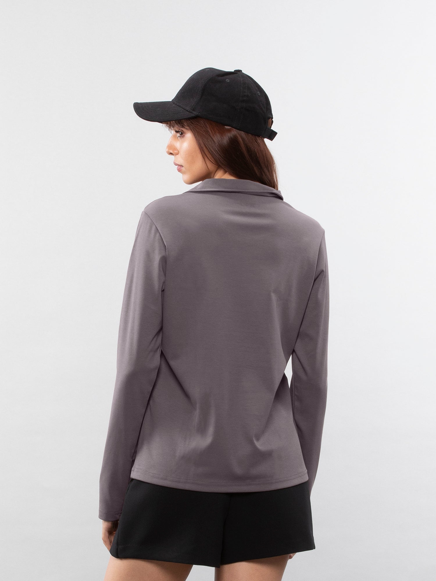 Full-sleeve lifestyle polo