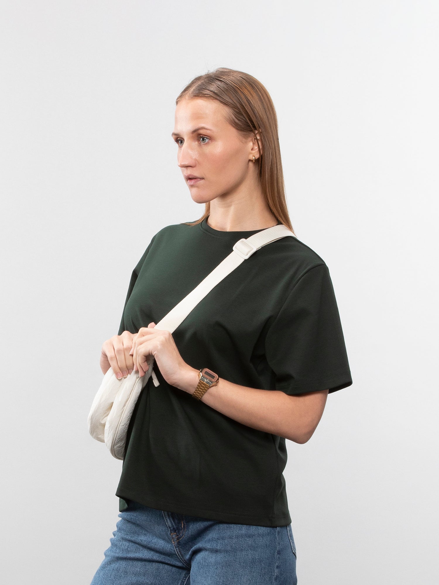 The crew neck tee
