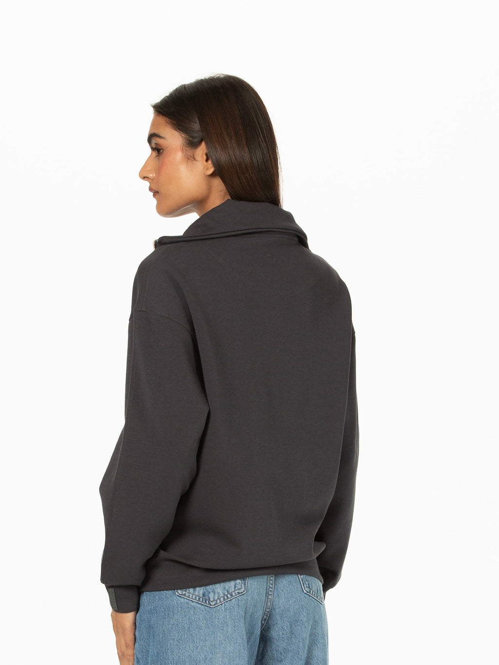 Quarter-zip sweatshirt