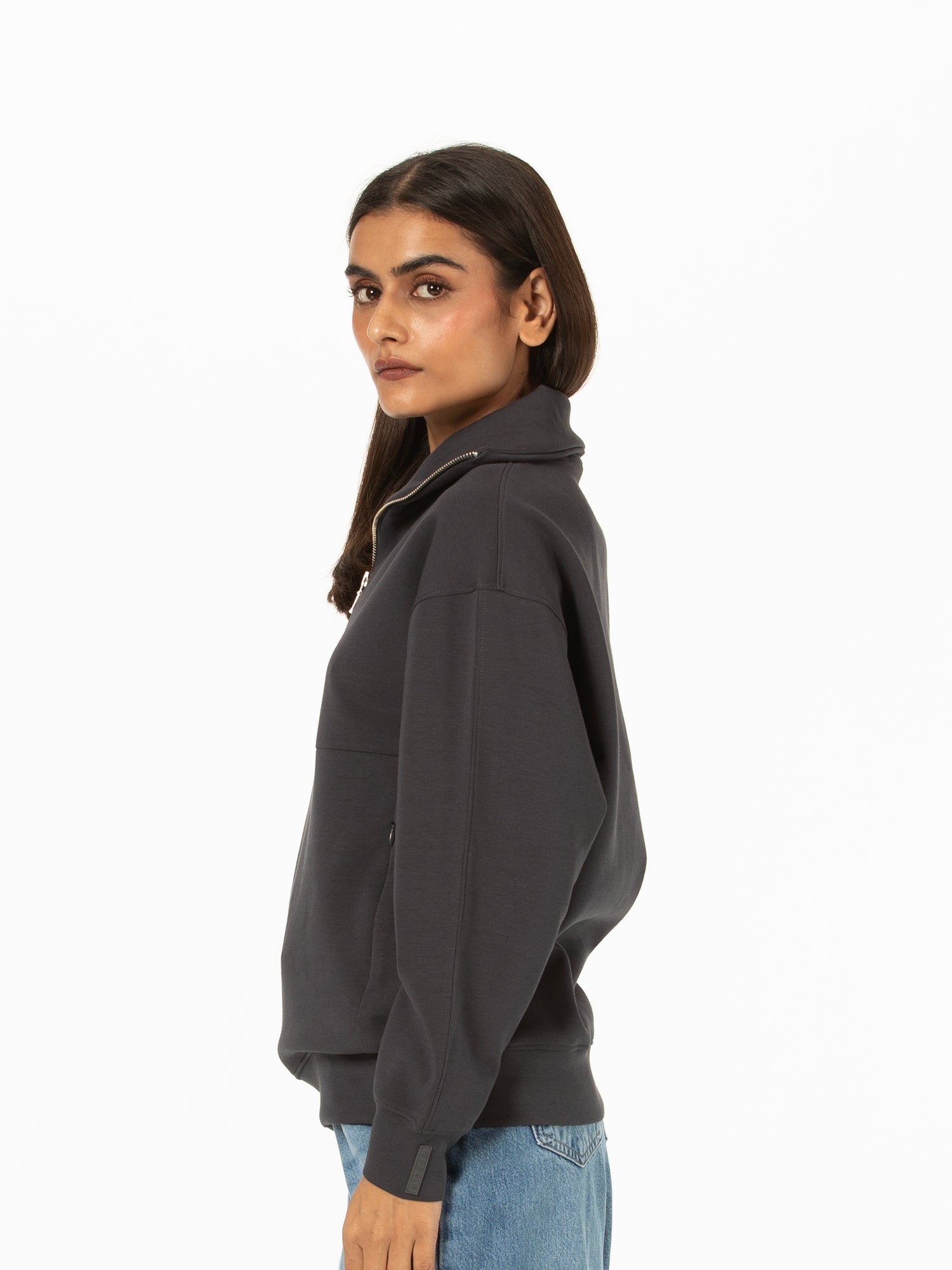 Quarter-zip sweatshirt
