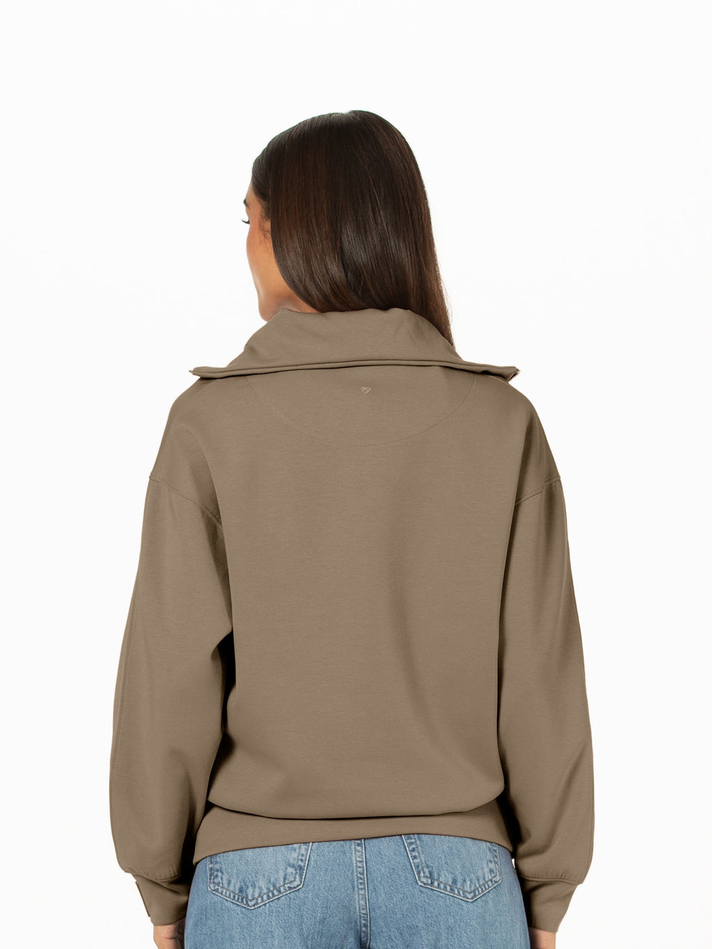 Quarter-zip sweatshirt