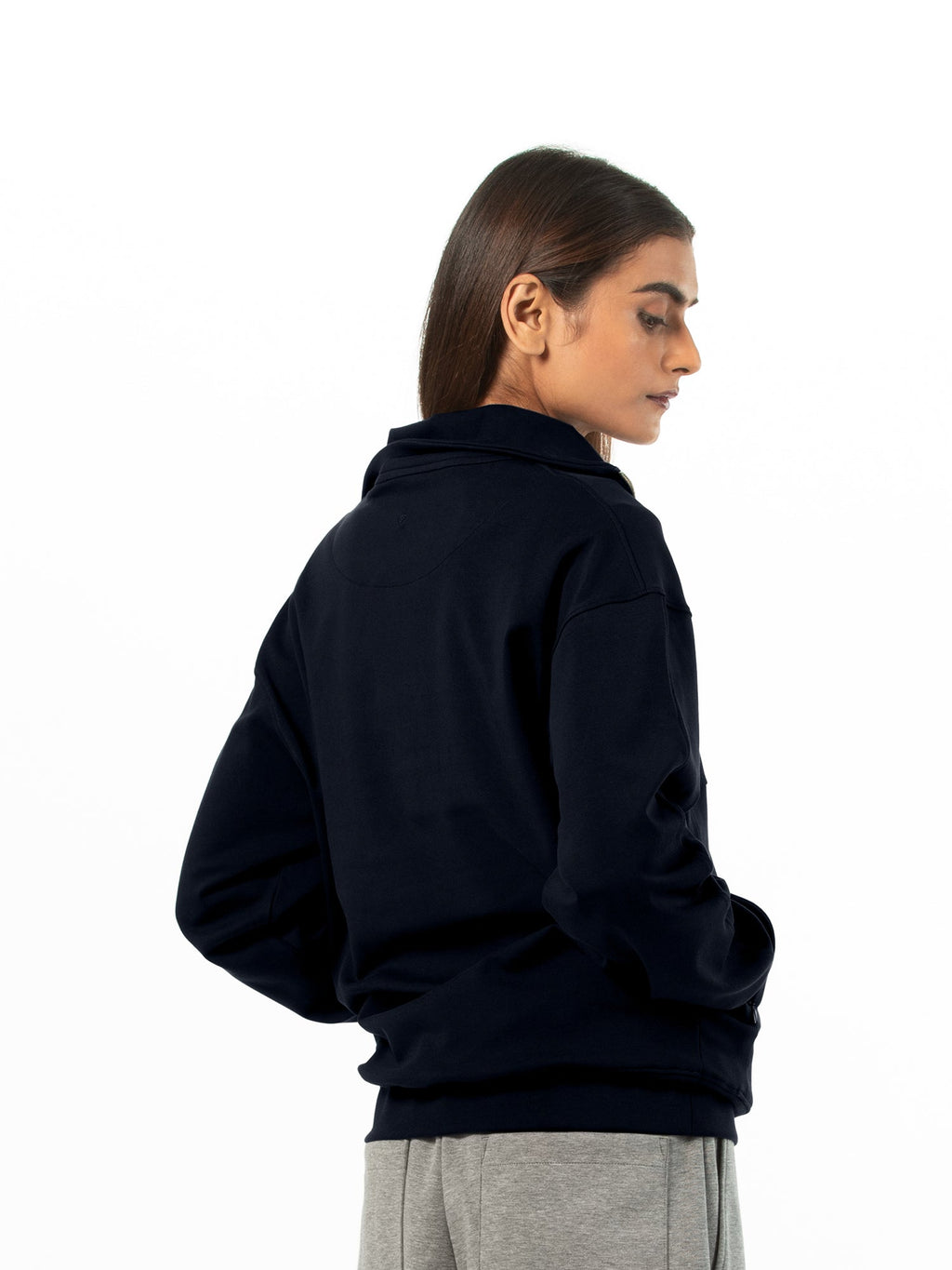 Quarter-zip sweatshirt