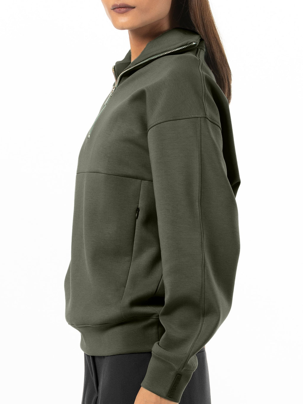 Quarter-zip sweatshirt