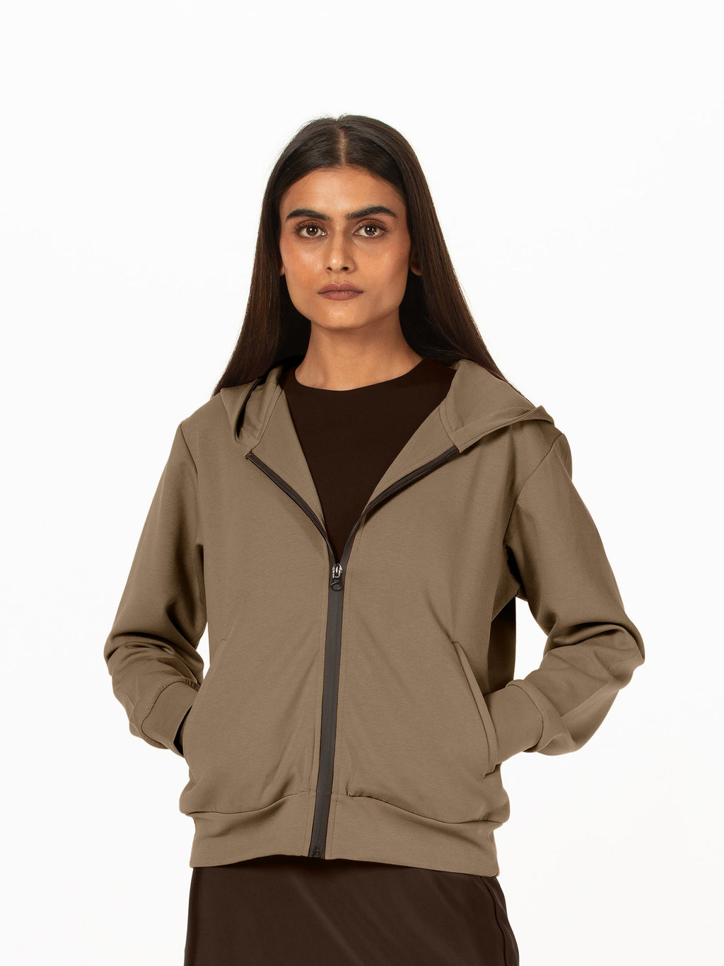 Zipper hoodie