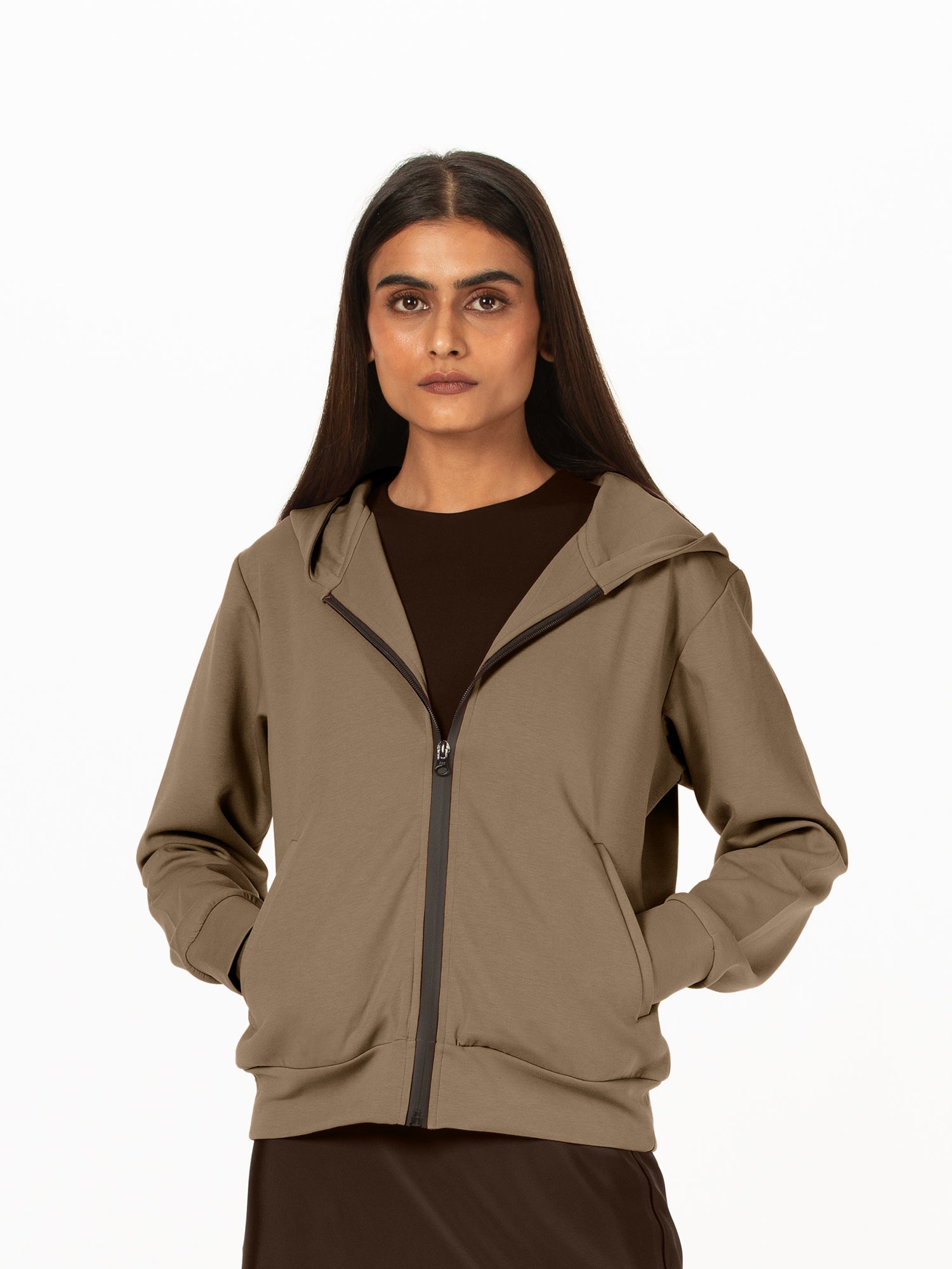 Zipper hoodie