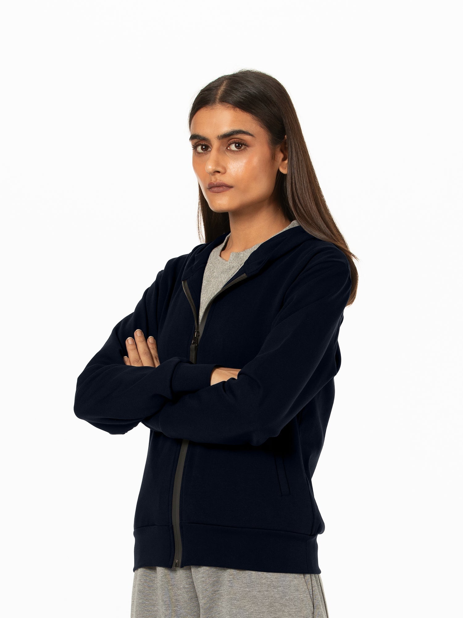 Zipper hoodie