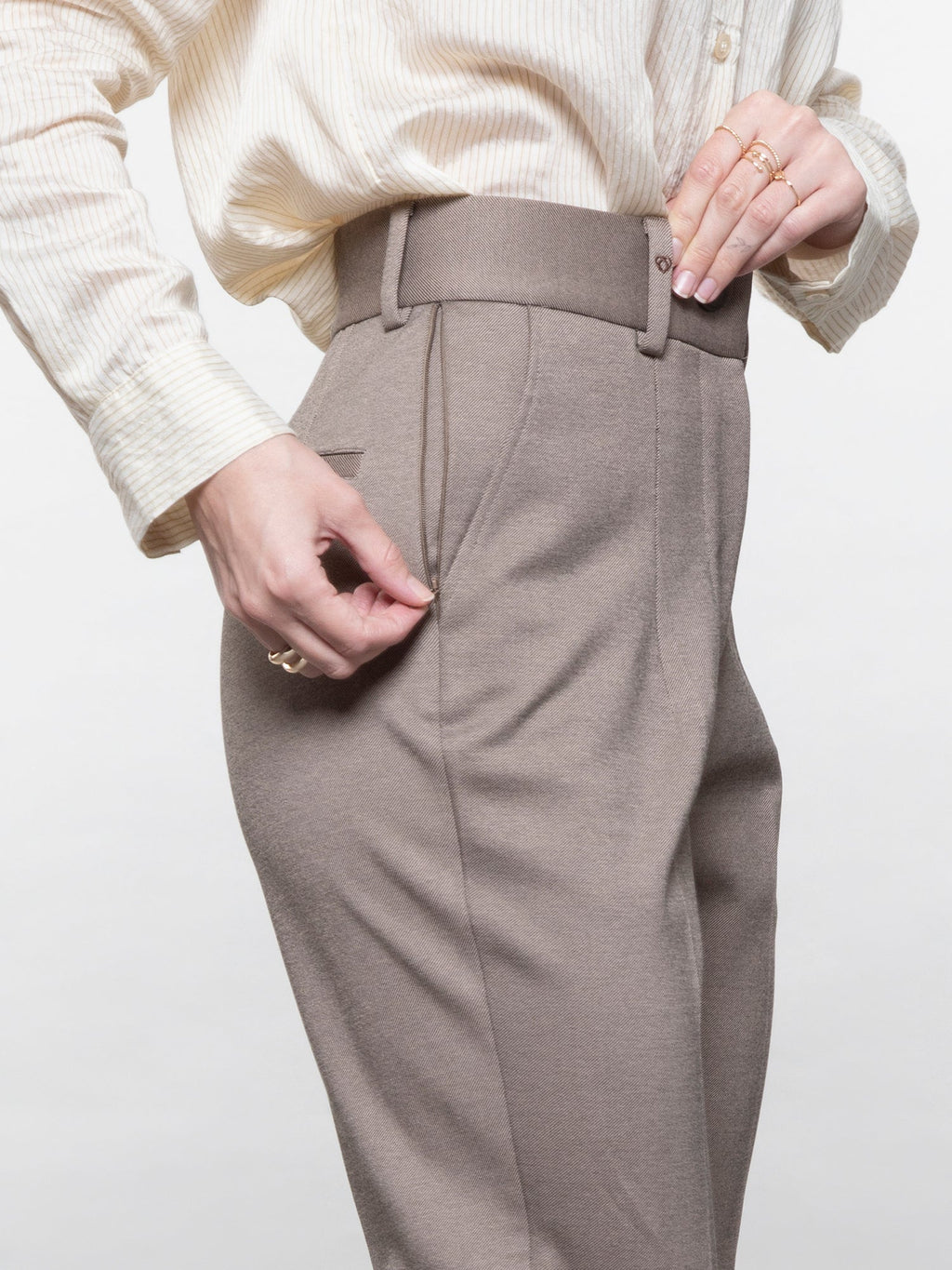 Tapered trouser